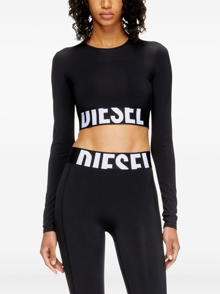 Diesel T-Shirts And Polos Black