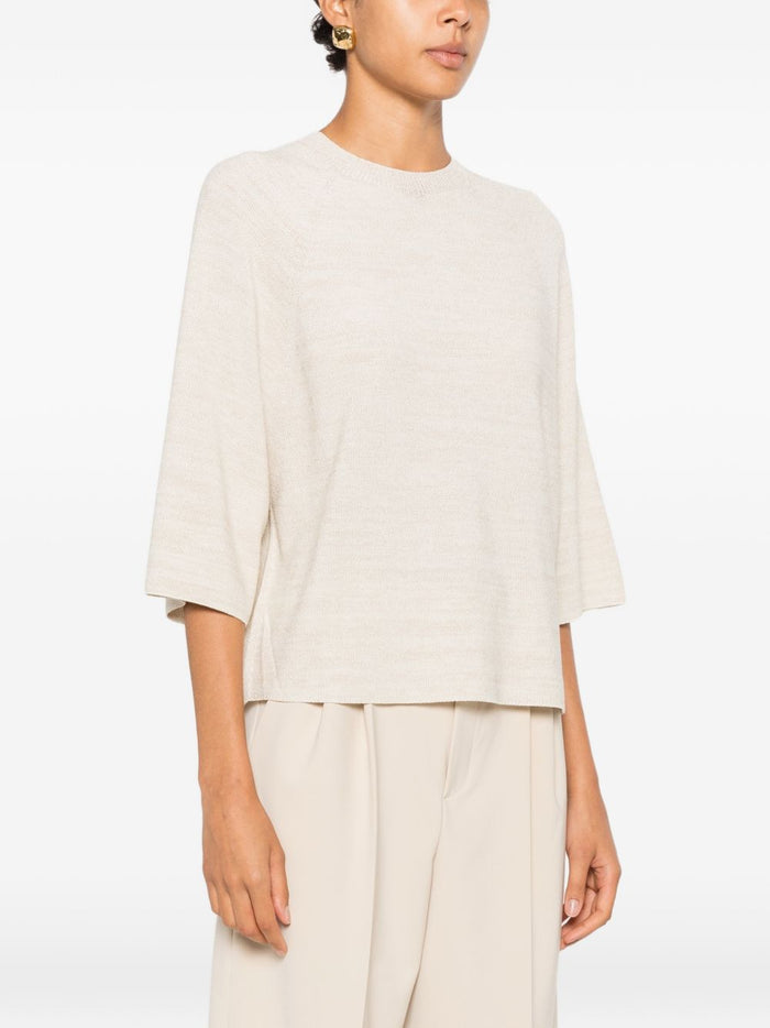 Fabiana Filippi Sweaters Ivory Cotton
