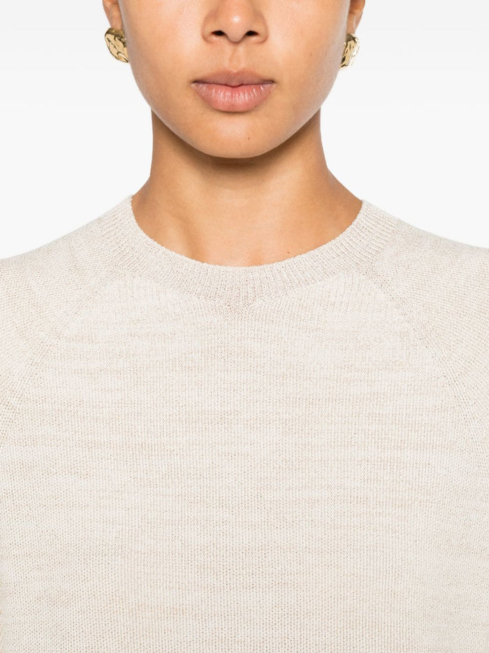 Fabiana Filippi Sweaters Ivory Cotton