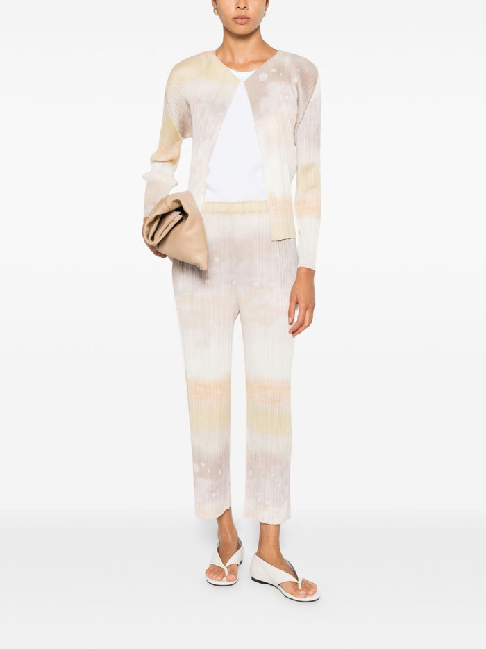 Pleats Please Sweaters Beige Polyester