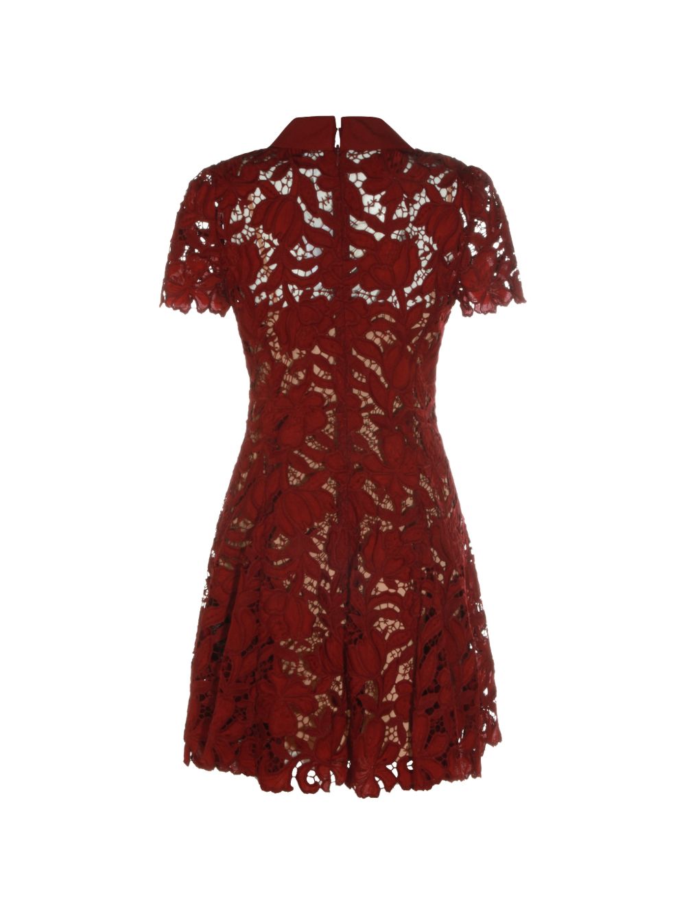 Self-Portrait Dresses Bordeaux