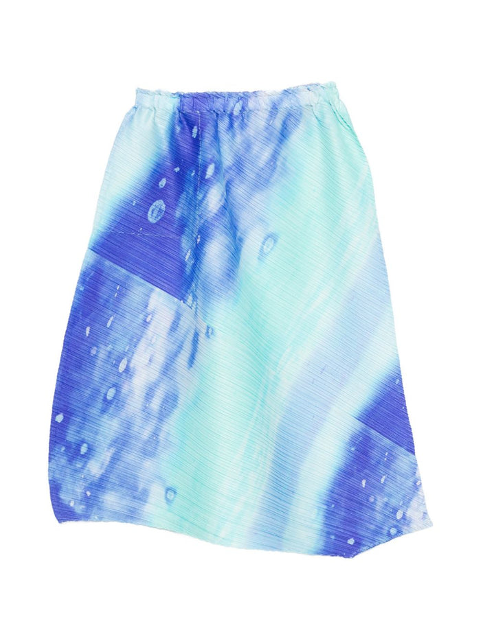 Pleats Please Skirts Light Blue Polyester