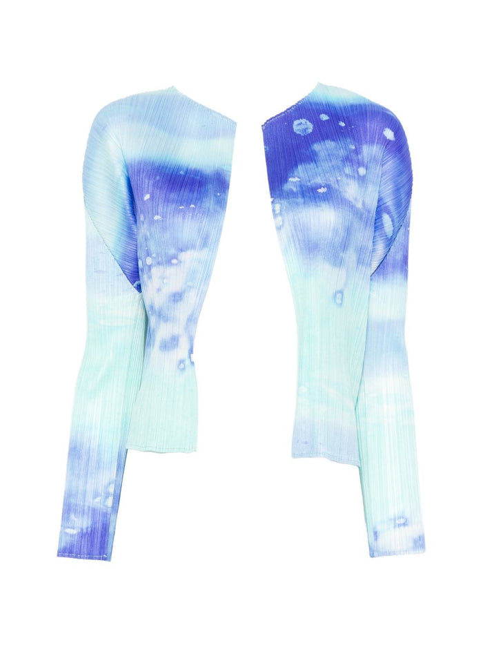 Pleats Please Sweaters Light Blue Polyester