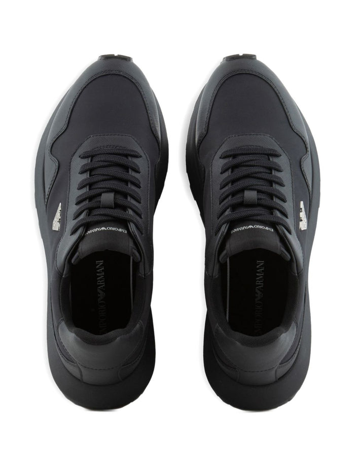 Emporio Armani Sneakers Black Polyamide