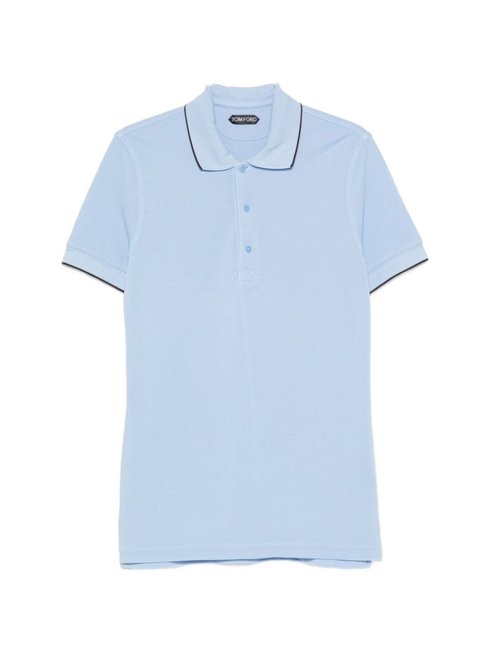Tom Ford T-Shirts And Polos Light Blue