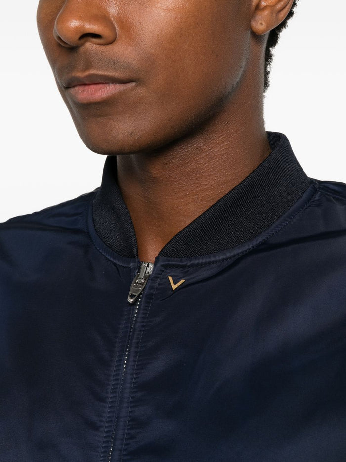 Valentino Coats Navy