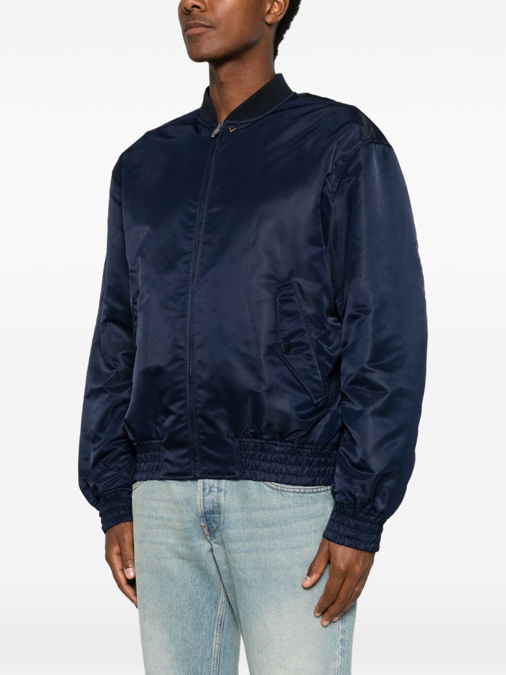 Valentino Coats Navy