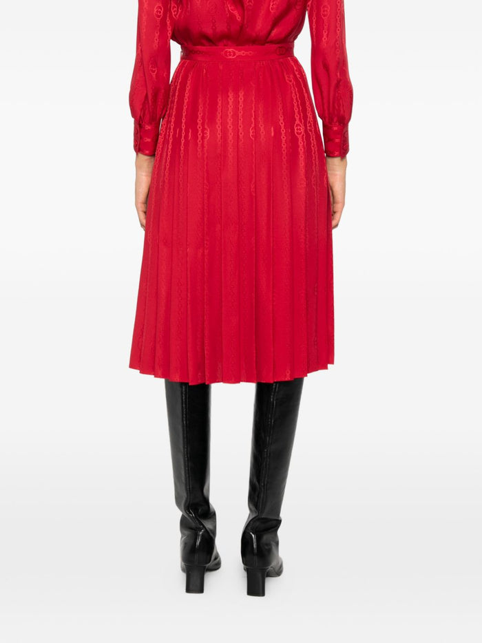 Gucci Skirts Red