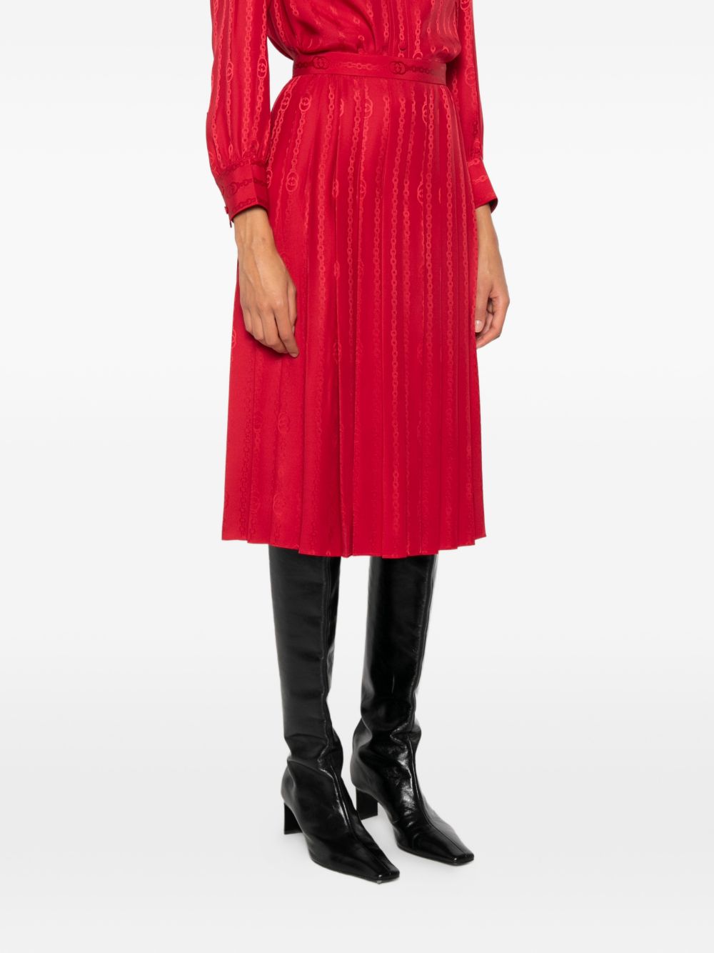 Gucci Skirts Red