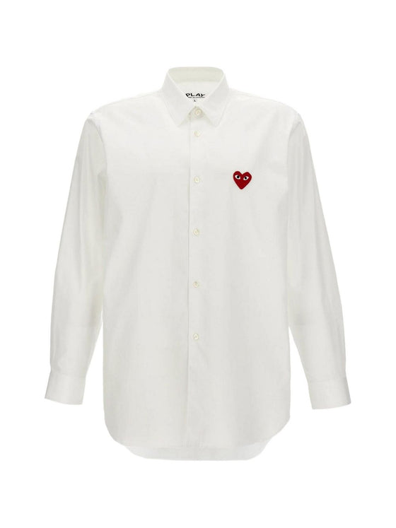Comme Des Garcons Shirts White