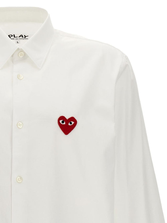 Comme Des Garcons Shirts White