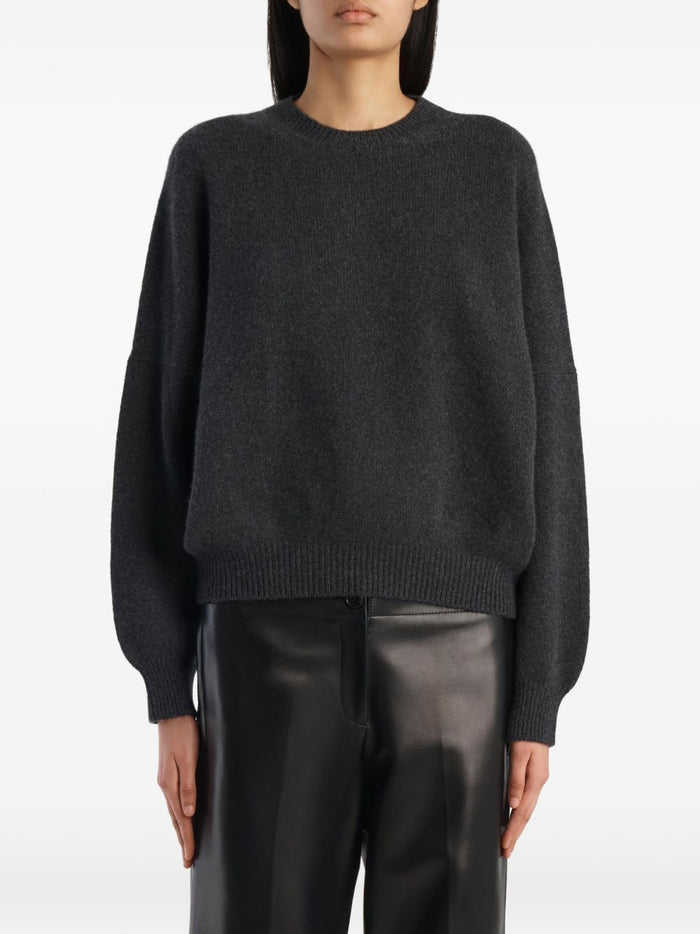 Khaite Sweaters Dark Grey