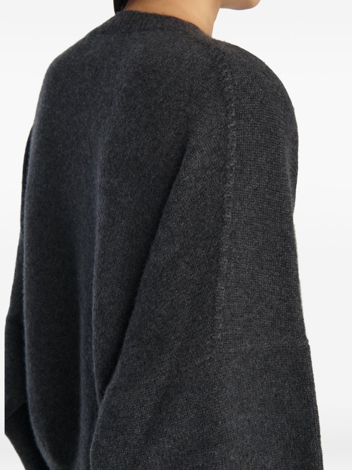 Khaite Sweaters Dark Grey
