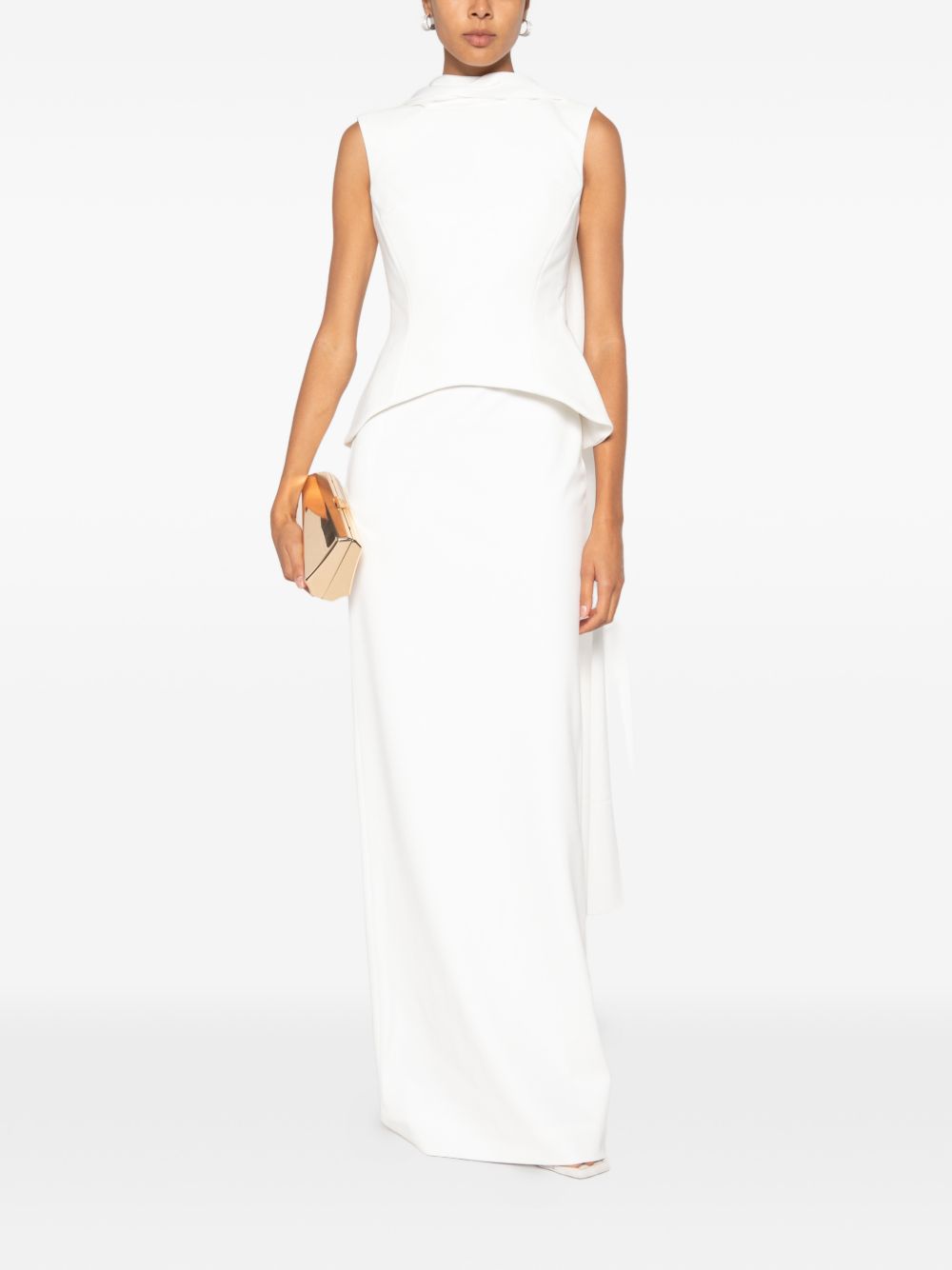 Solace London Dresses Ecru