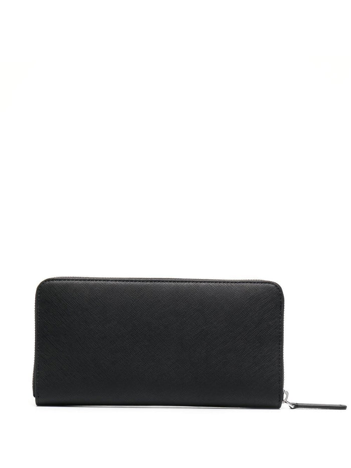 Emporio Armani Wallets Black Bovine Leather