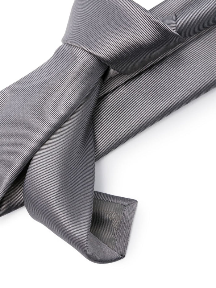 Emporio Armani Exclusive Ties Grey Silk