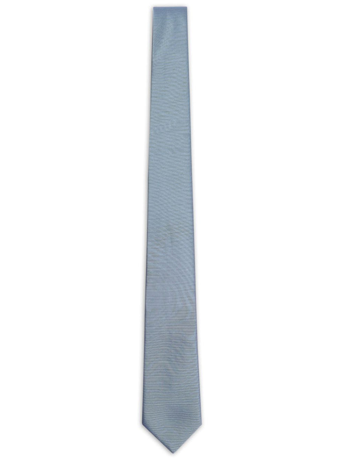 Emporio Armani Exclusive Ties Light Blue Silk