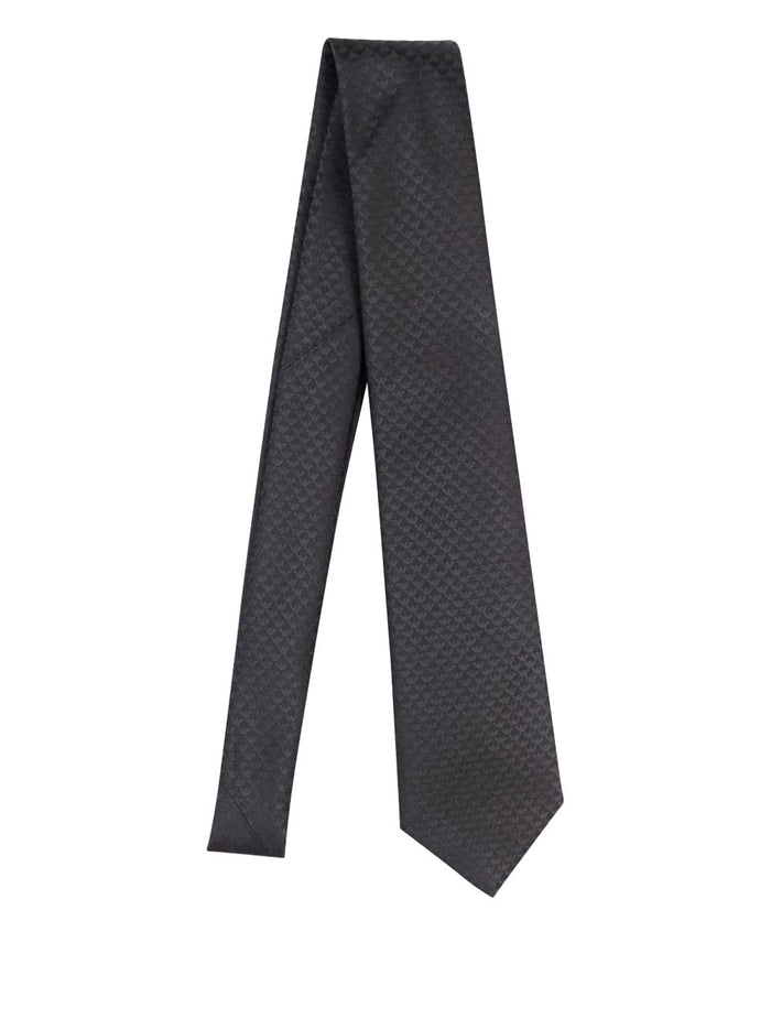 Emporio Armani Exclusive Ties Black Silk
