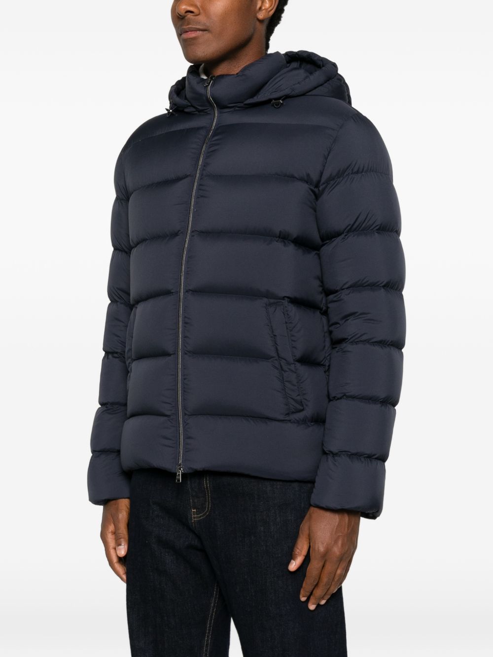 Herno Coats Navy