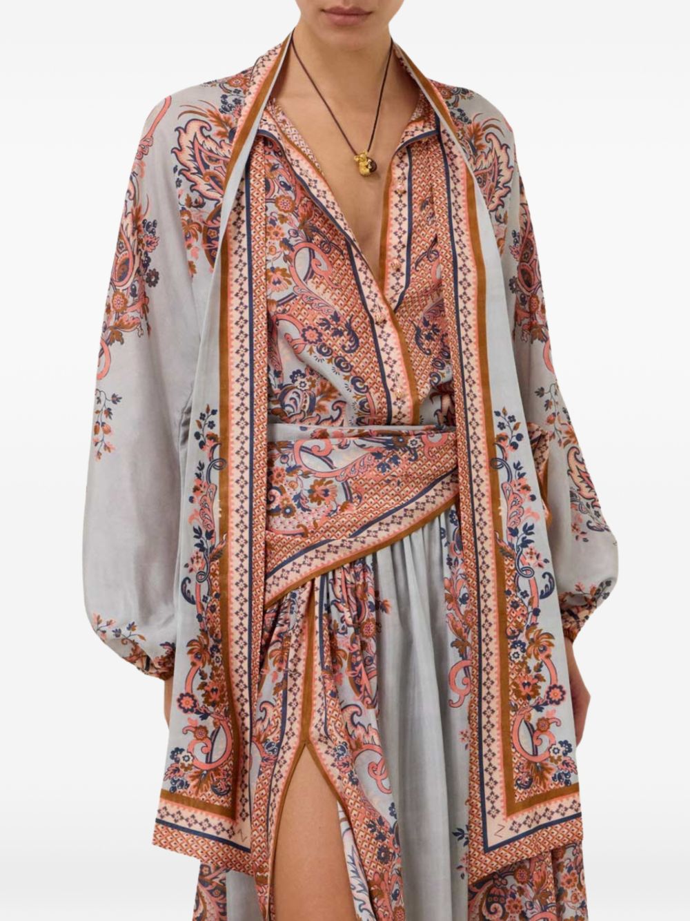 Zimmermann Shirts Light Blue