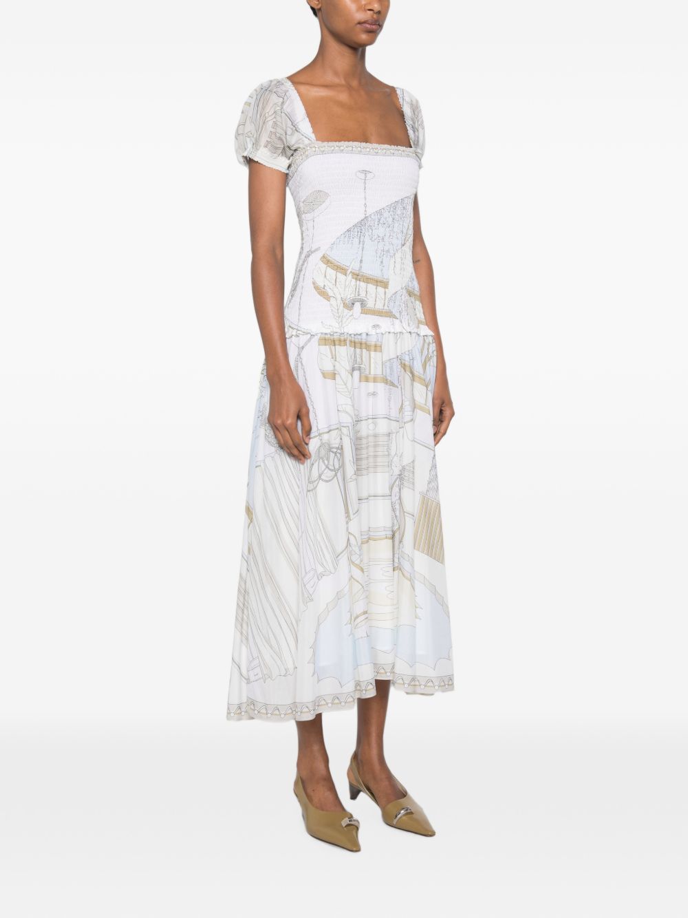 Tory Burch Dresses Beige