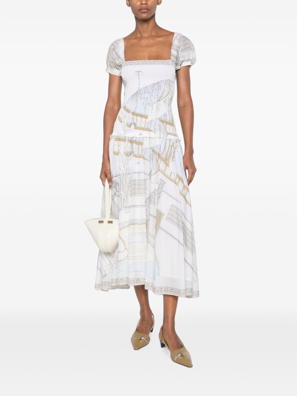 Tory Burch Dresses Beige