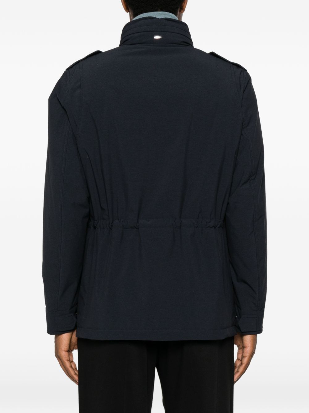 Herno Coats Navy
