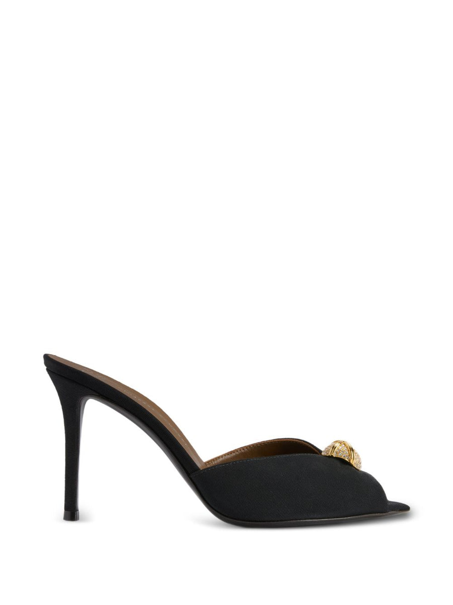 Giuseppe Zanotti Intriigo Mule — Black