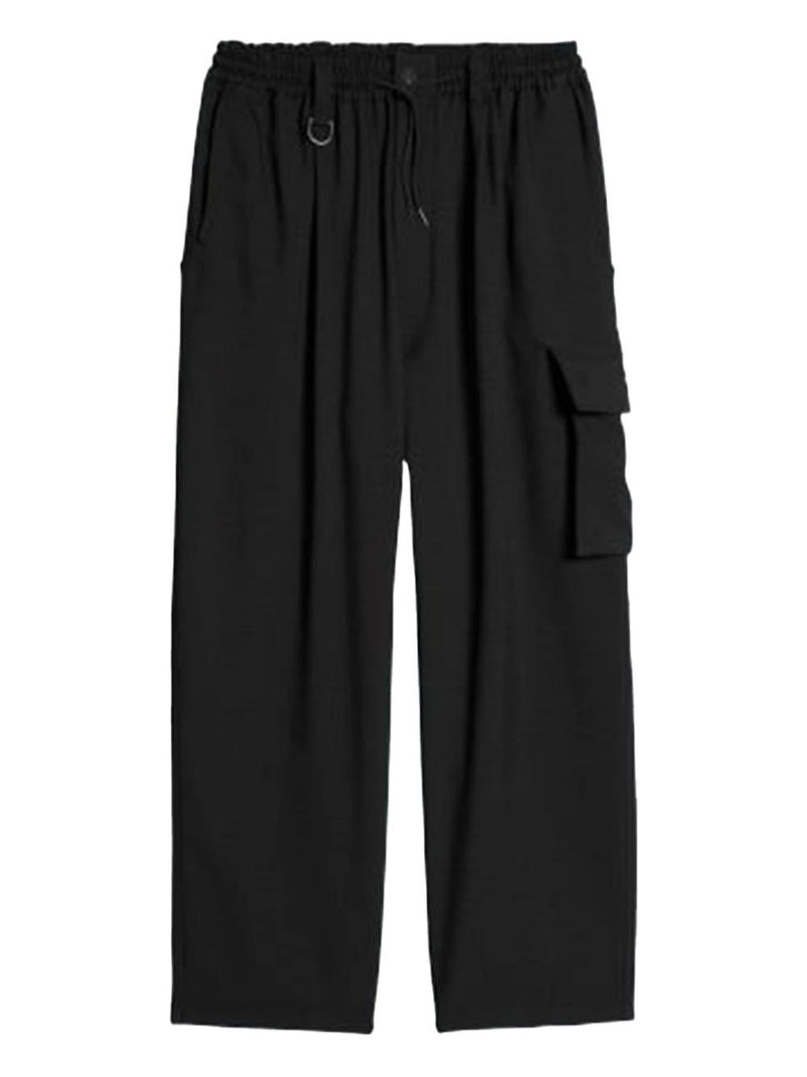 Y-3 Side Flap Pocket Cargo Pants — Black