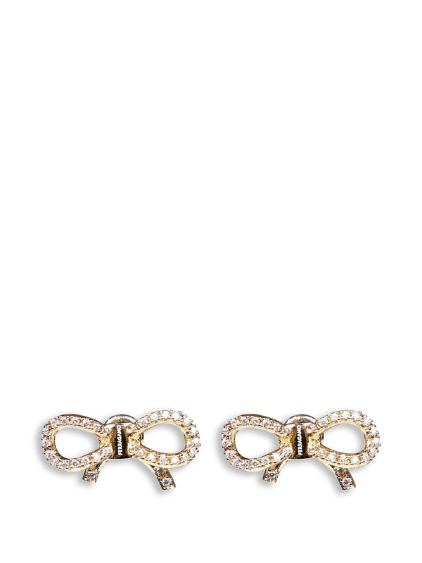 Ferragamo Bijoux Earrings — Gold
