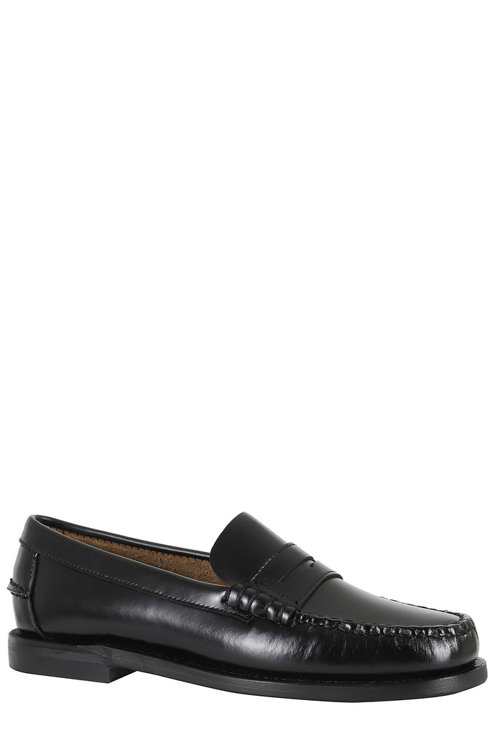 Classic Dan Black Leather Suola: Calzature