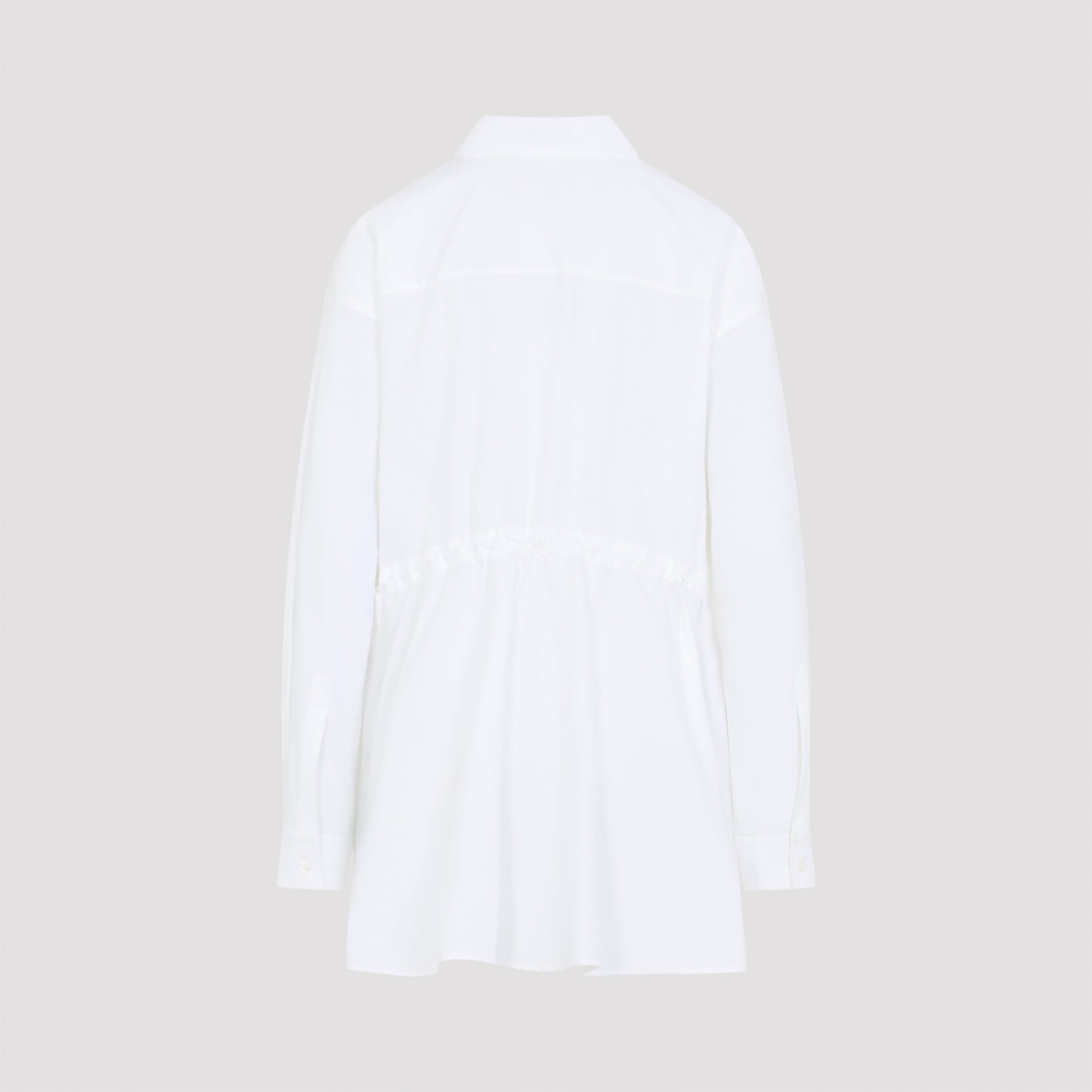 Hourglass Dress White Cotton