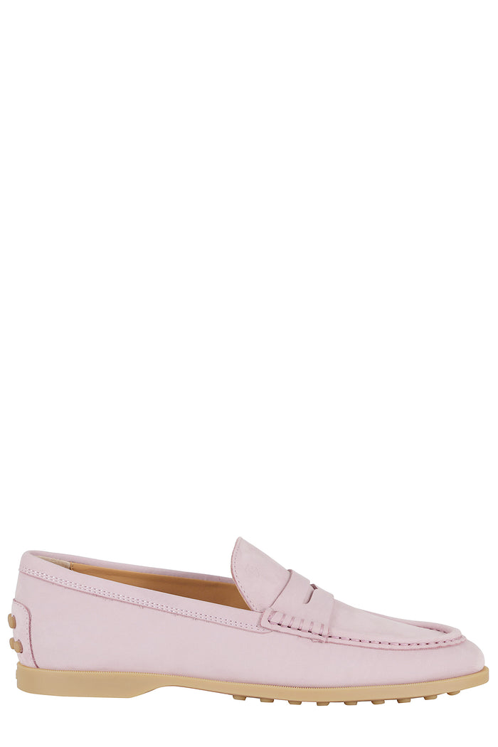 Gomma Leggero Mocassino Pink & Purple Pelle Calzature