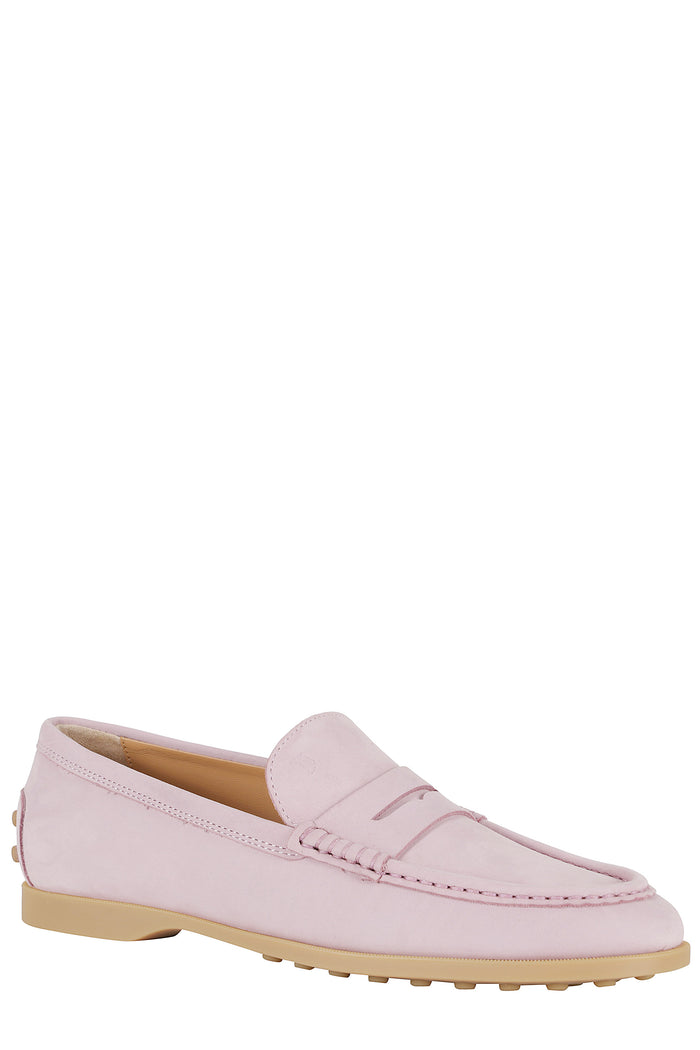 Gomma Leggero Mocassino Pink & Purple Pelle Calzature