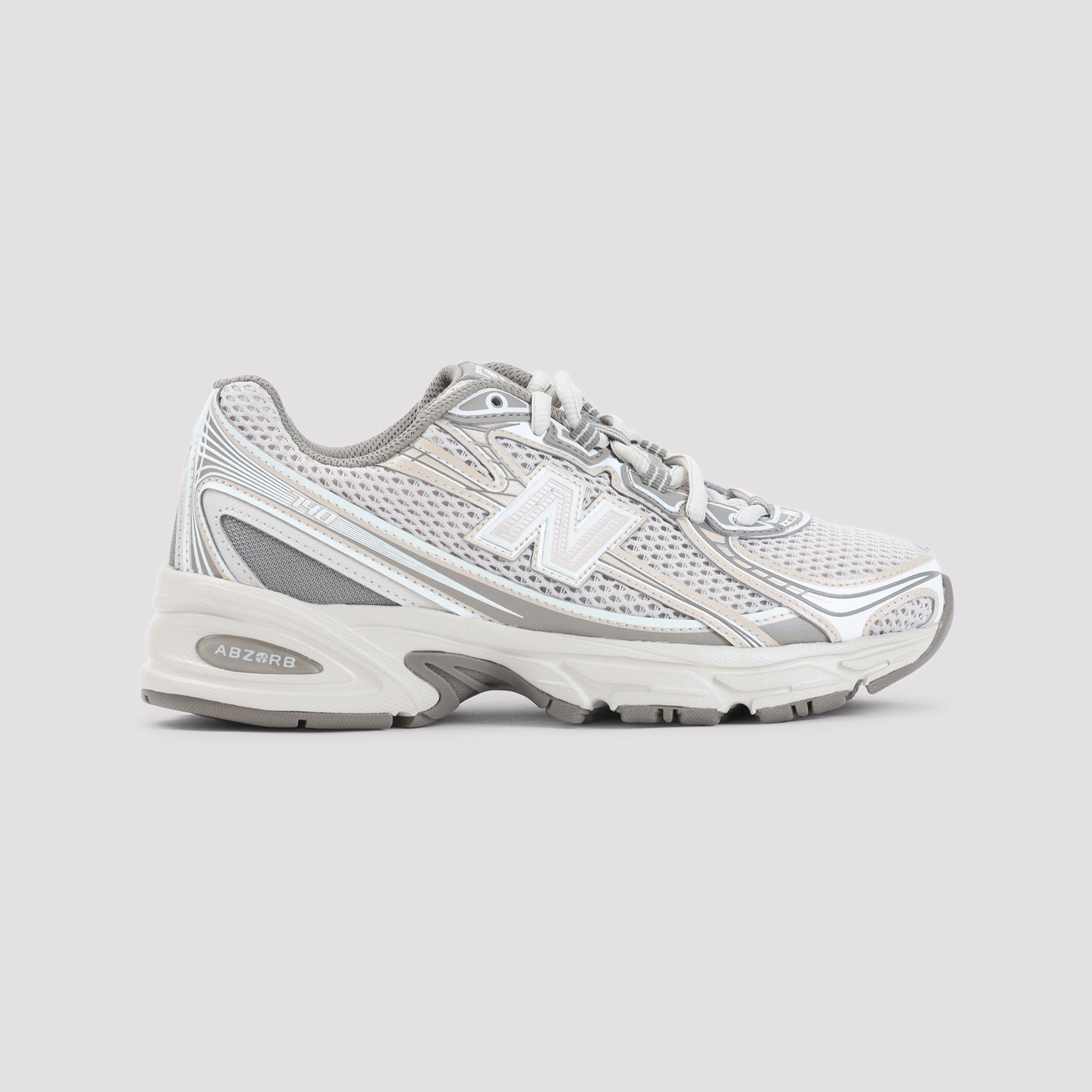 740 Sneakers Nude & Neutrals Textile Rubber Shoe