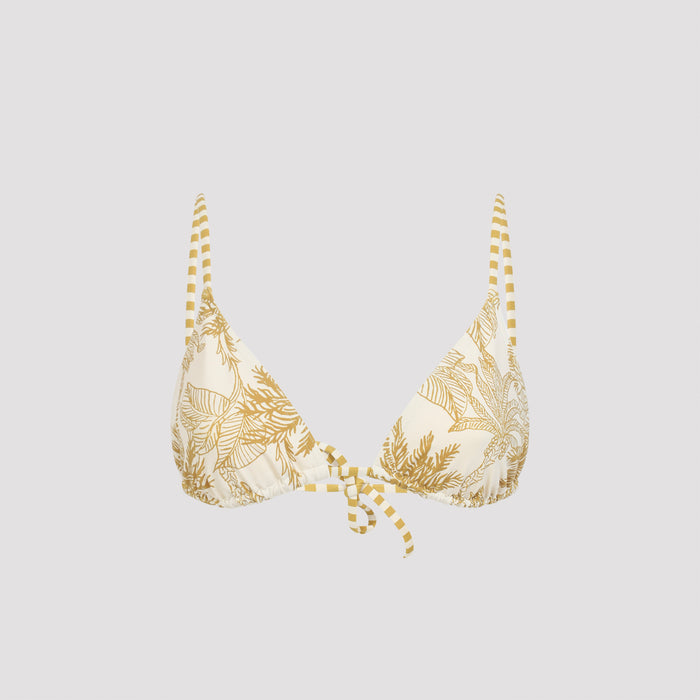 Hamac Bikini Bra White Polyamide Elastane Swimwear