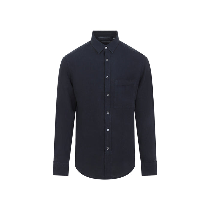 Shirt Blue Linen