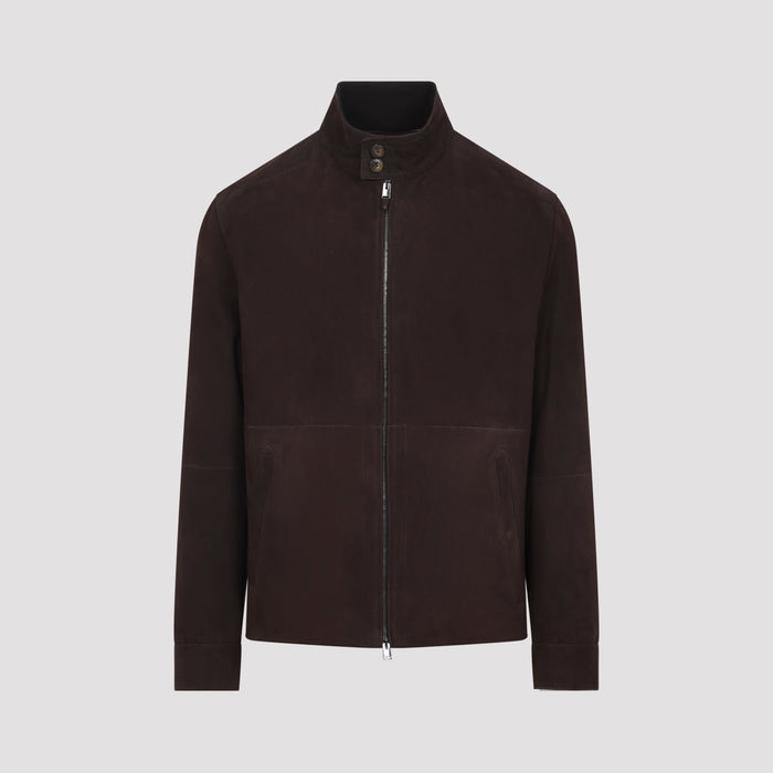 Outerwear Jacket Brown Lamb Leather