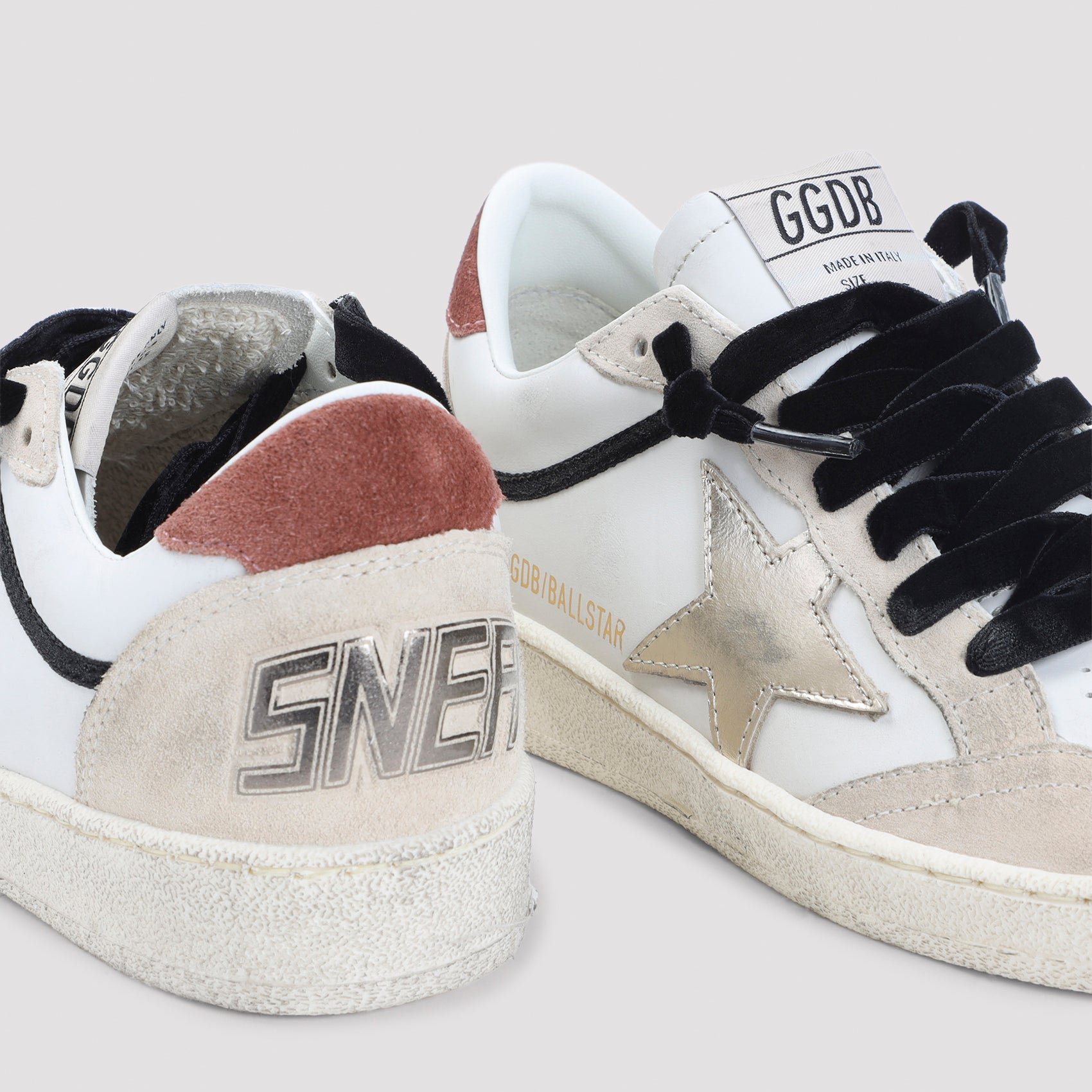 Ballstar Sneakers Nude & Neutrals Cow Leather Rubber Shoe