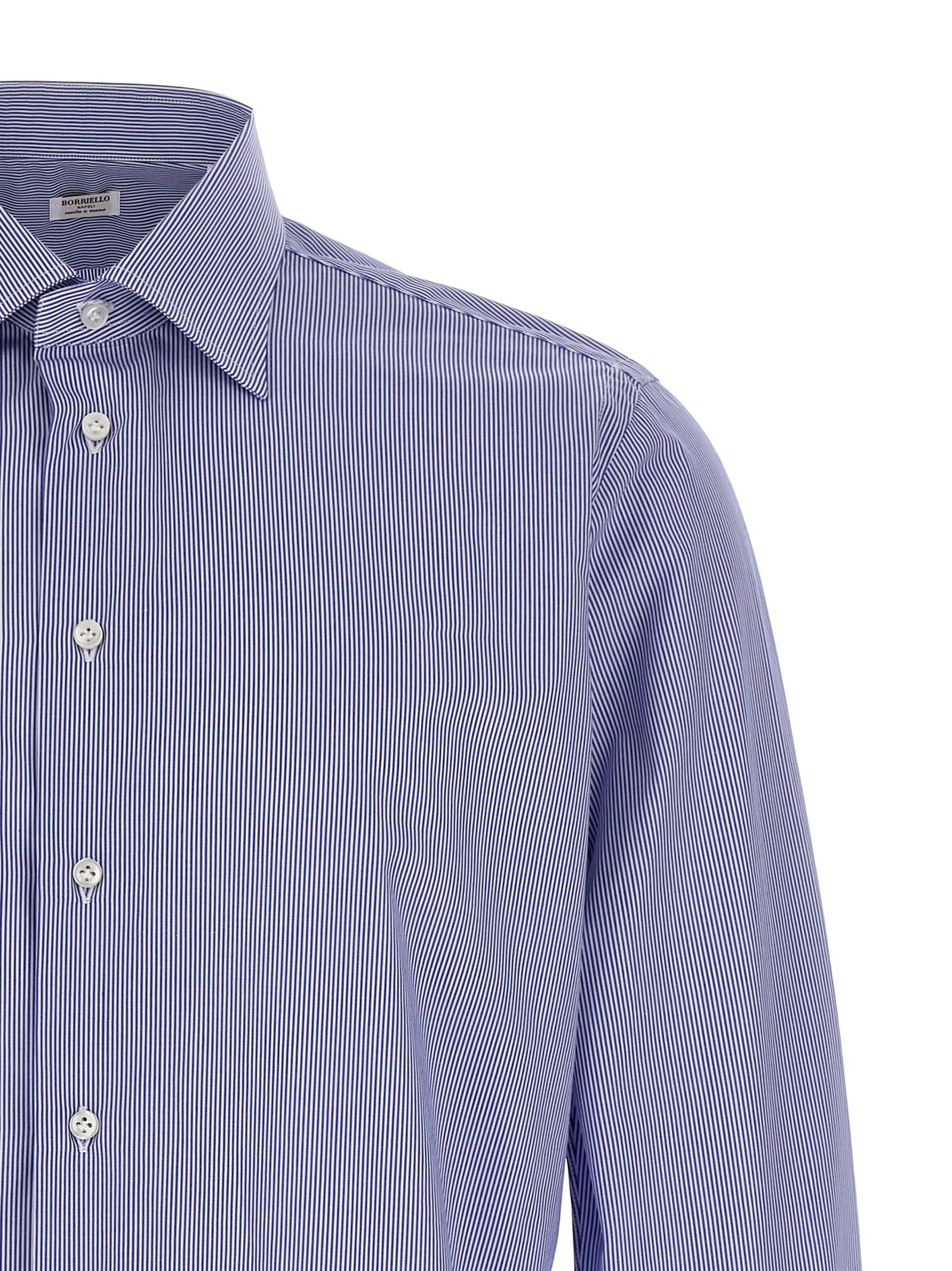 Spaccanapoli shirt Blue Cotton Shirt, Blouse