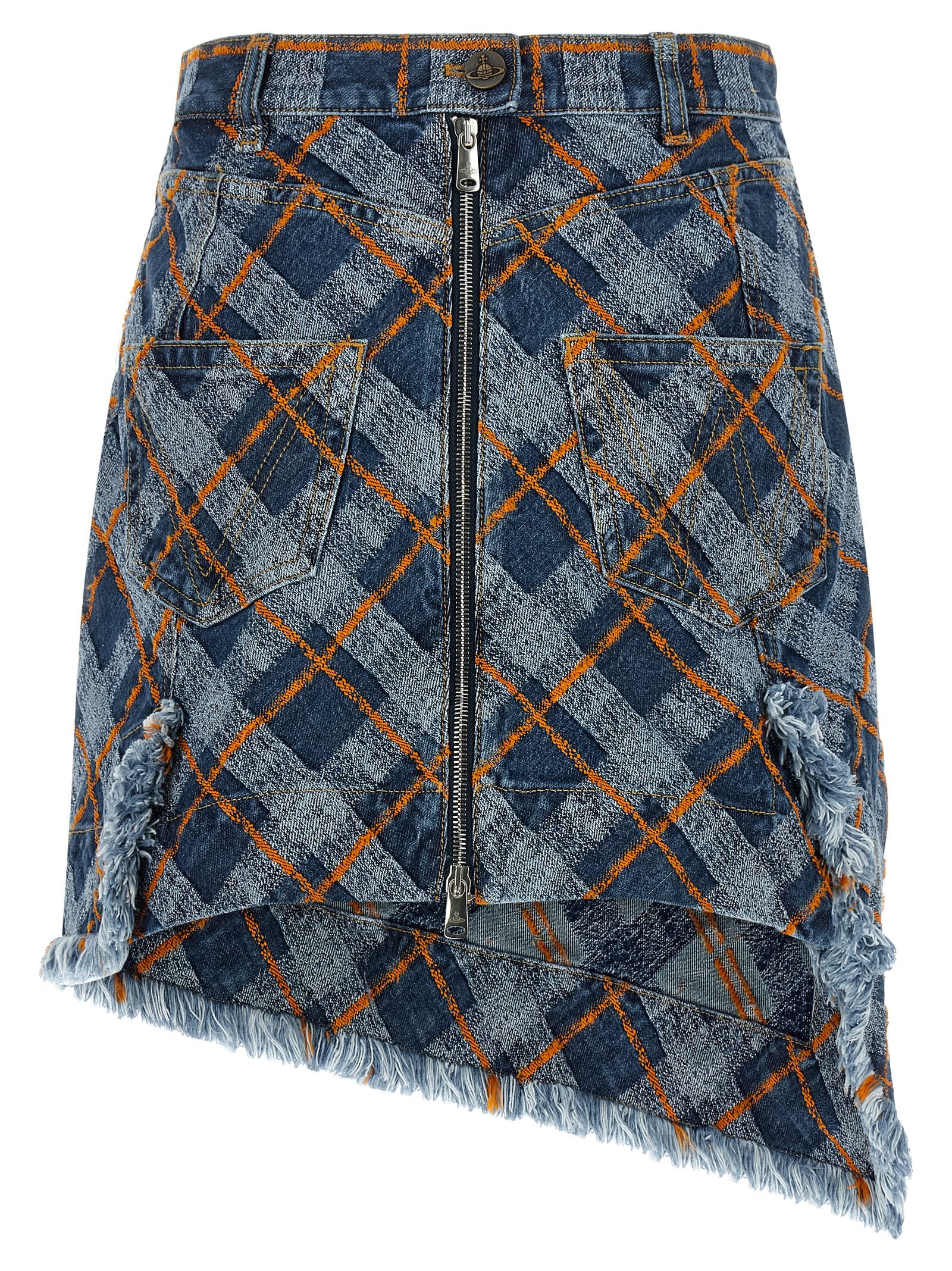 Sailor Skirt Blue Cotton