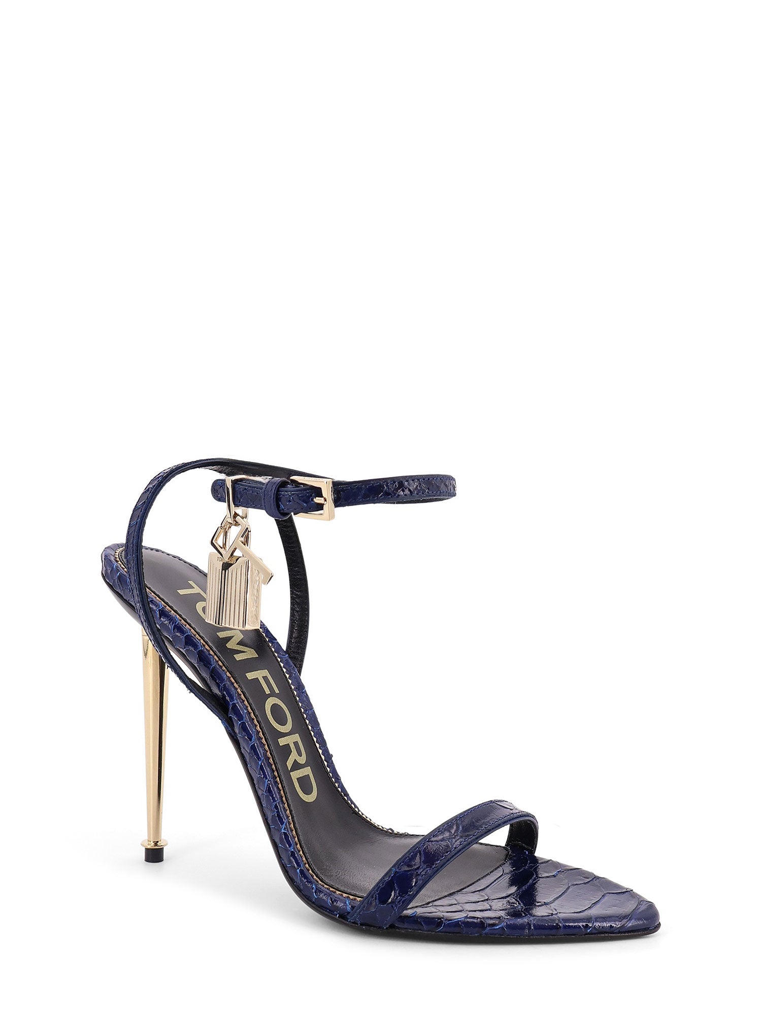 Tom Ford Sandals Sea Blue Pelle