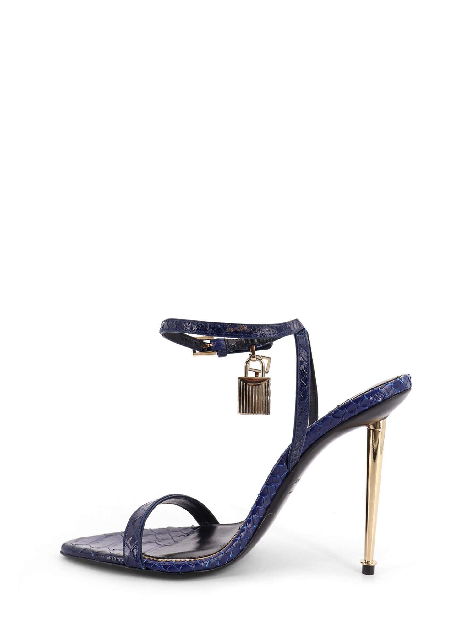 Tom Ford Sandals Sea Blue Pelle