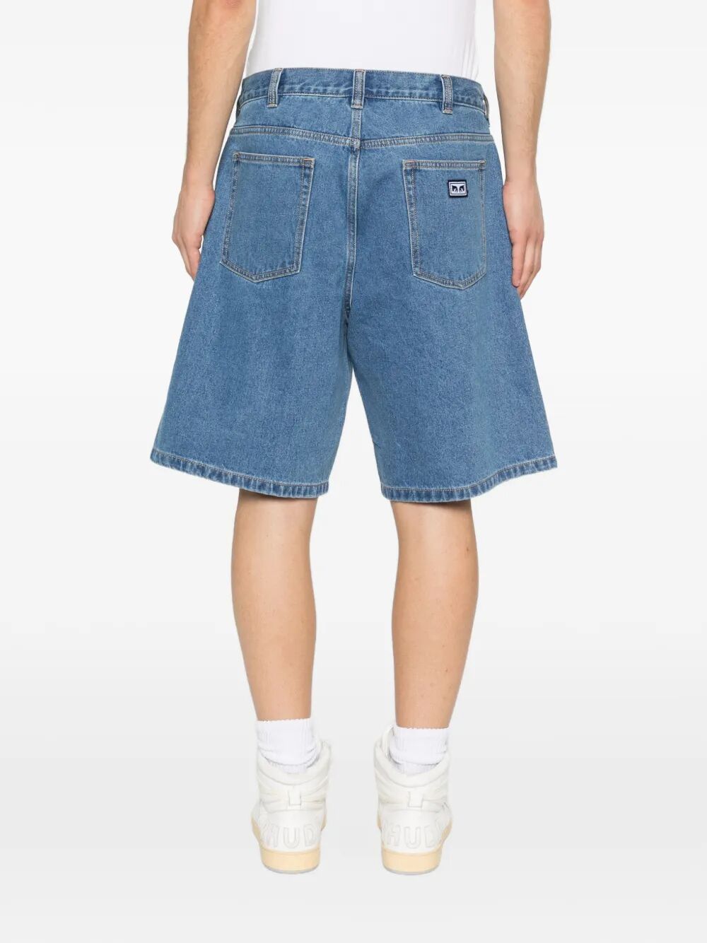 Bigwig Baggy Denim Short Blue Pant