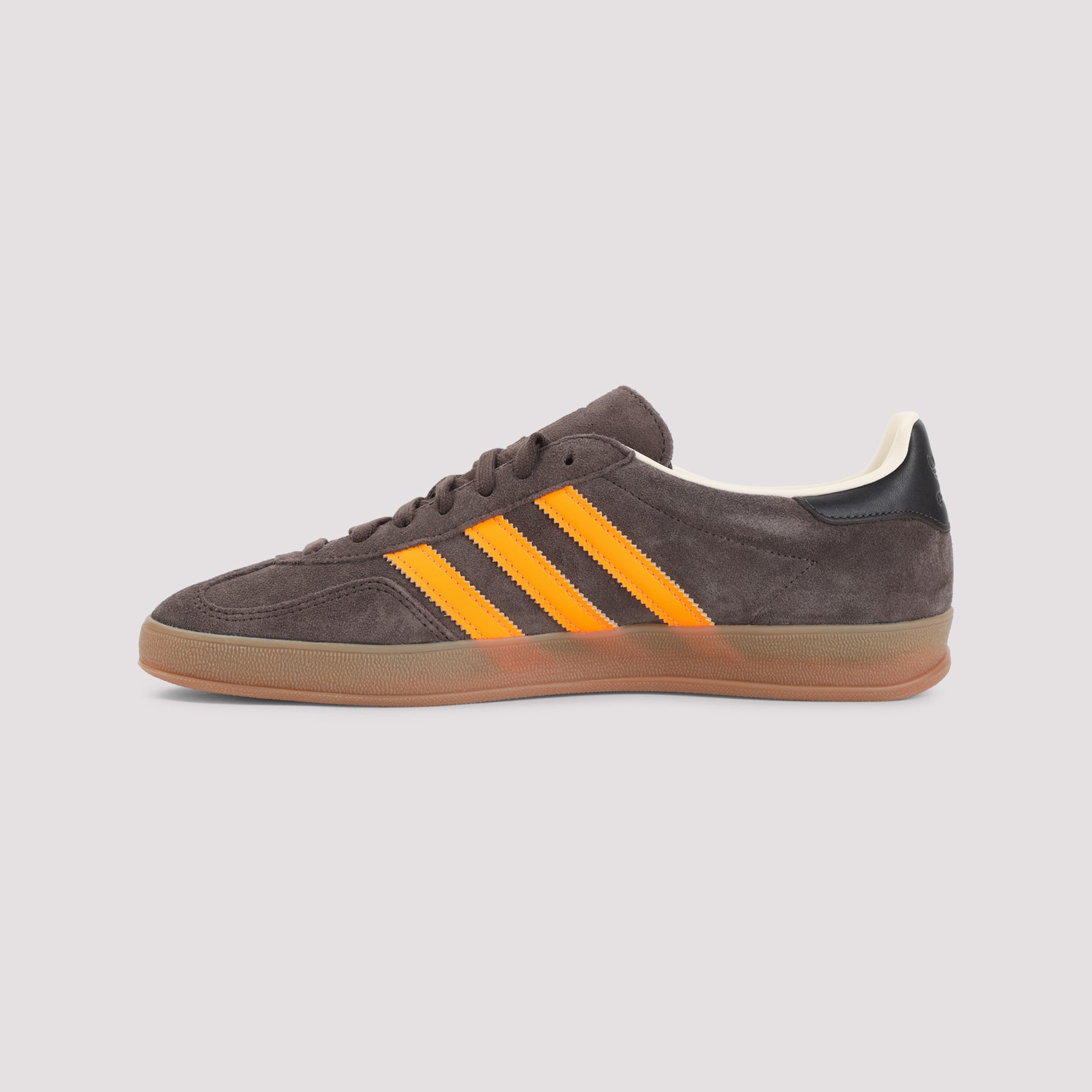 Gazelle Indoor Sneakers Brown Suede Leather Rubber Shoe