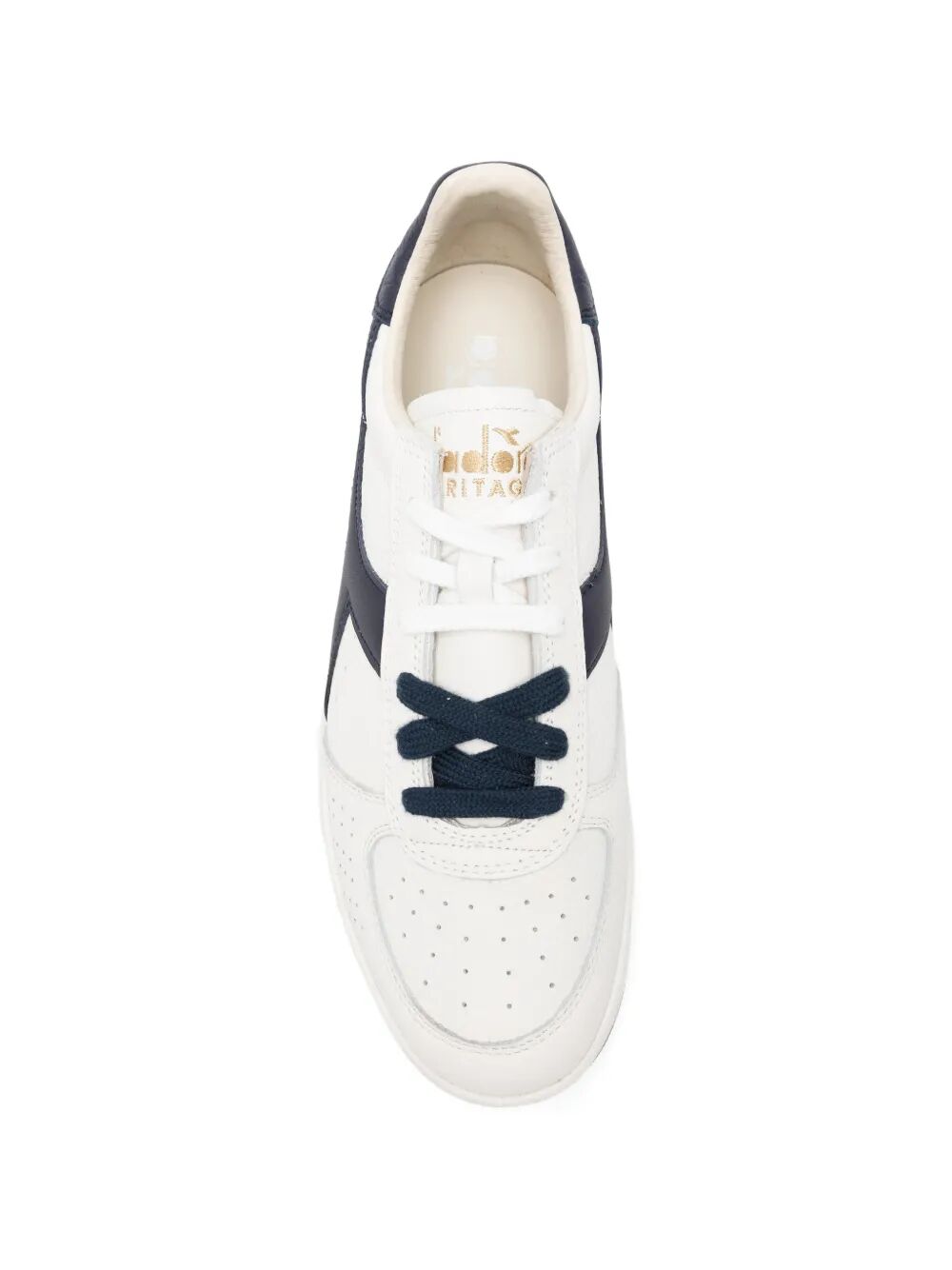B.elite Dominio White Cow Leather Shoe