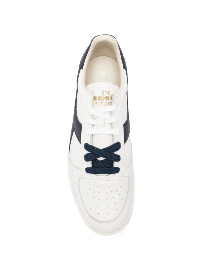B.elite Dominio White Cow Leather Shoe