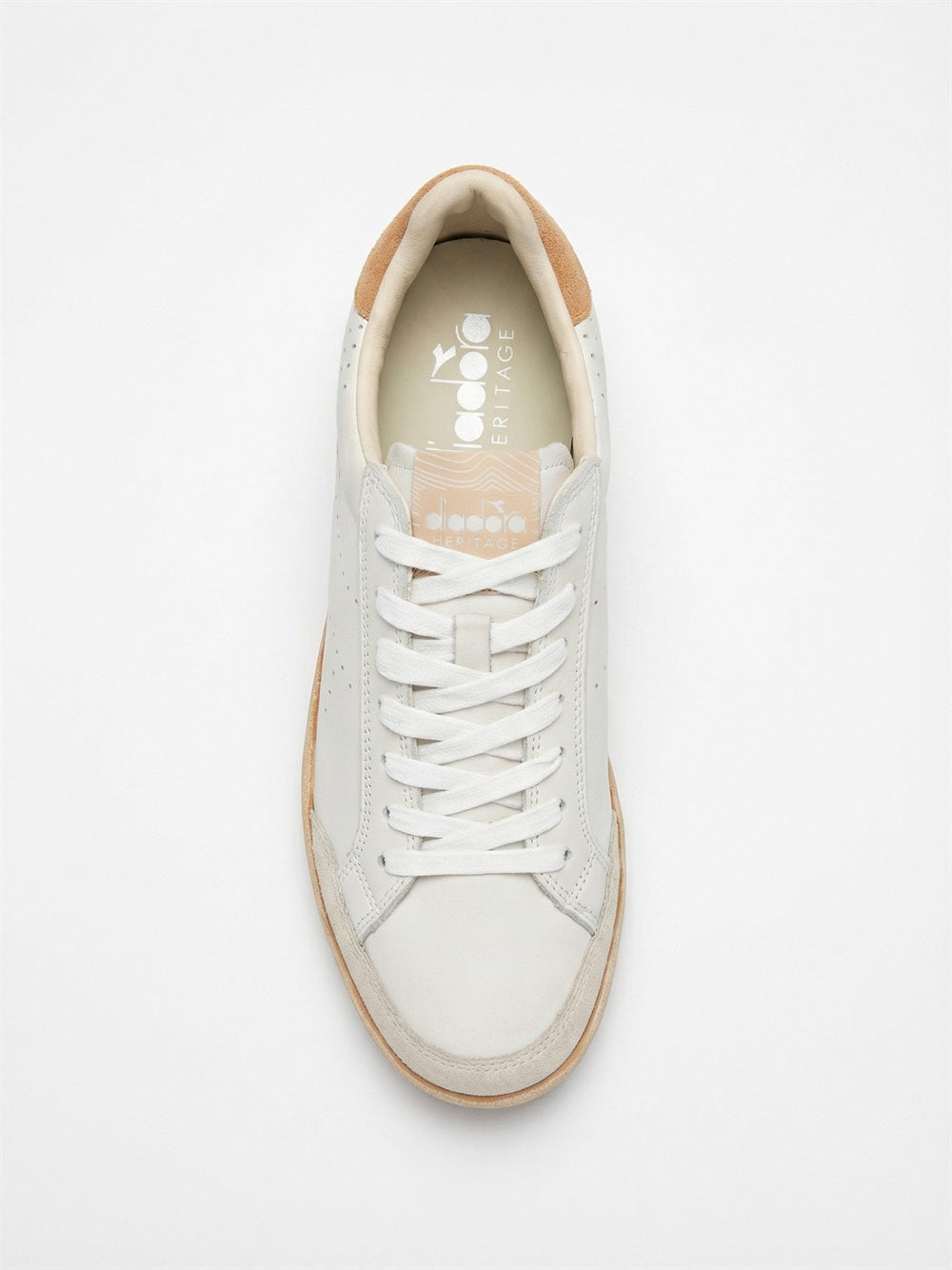Prestige Plain Used Brown Bovine Leather+pig Leather Shoe