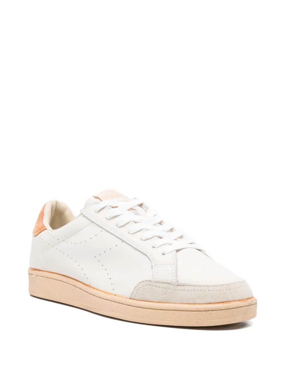 Prestige Plain Used Brown Bovine Leather+pig Leather Shoe