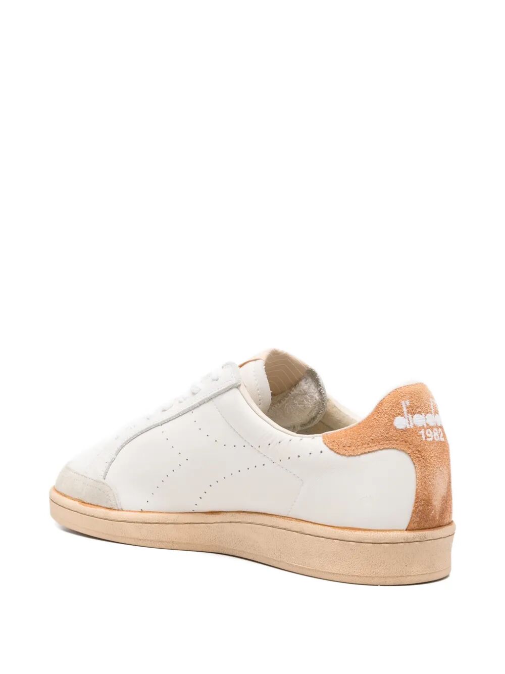 Prestige Plain Used Brown Bovine Leather+pig Leather Shoe